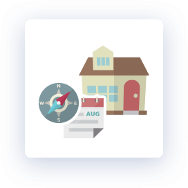 個人の住居の移転時期および移転先